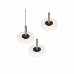 Luminaires Trio Celeste Suspension LED Brun, 1 lumière