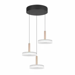 Luminaires Trio Celeste Suspension LED Brun, 1 lumière