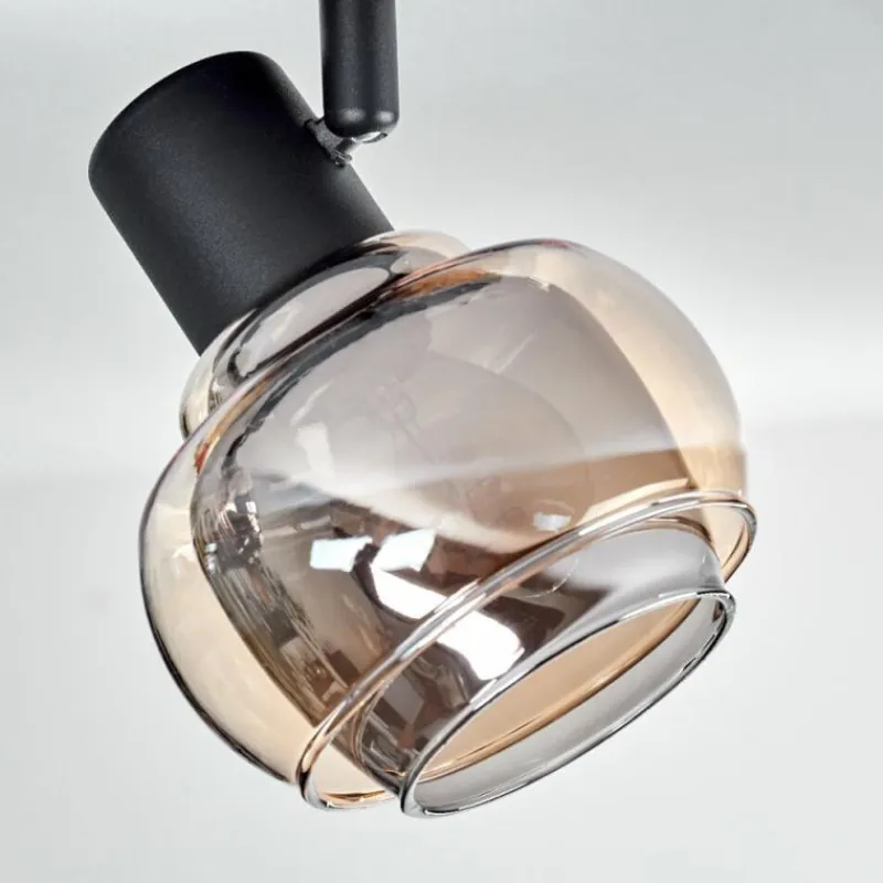 hofstein Cevio Plafonnier Noir, 4 lumières