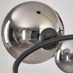 hofstein Chariton Suspension Noir, 6 lumières