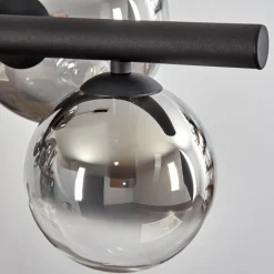 hofstein Chehalis Boule lumineuse, Suspension Clair, Fumé, 8 lumières