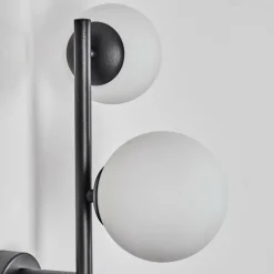 hofstein Chehalis Boule lumineuse, Applique murale Blanc, 3 lumières