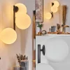 hofstein Chehalis Boule lumineuse, Applique murale Blanc, 3 lumières