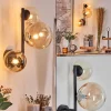 hofstein Chehalis Boule lumineuse, Applique murale 23 cm Ambre, Clair, 3 lumières