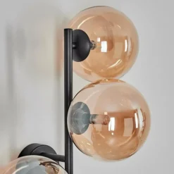 hofstein Chehalis Boule lumineuse Ambre, 3 lumières