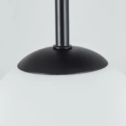 hofstein Chehalis Plafonnier, Boule lumineuse Blanc, 9 lumières