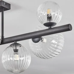 Lampes À Boules-hofstein Chehalis Plafonnier, Boule lumineuse Clair, 8 lumières