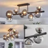 hofstein Chehalis Plafonnier, Boule lumineuse Clair, Fumé, 8 lumières