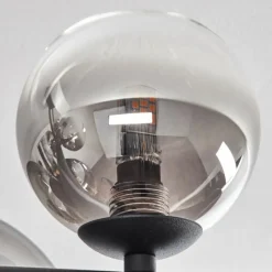 hofstein Chehalis Plafonnier, Boule lumineuse Clair, Fumé, 8 lumières