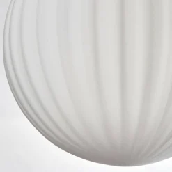 hofstein Chehalis Plafonnier, Boule lumineuse 76 cm Blanc, 12 lumières