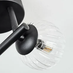 hofstein Chehalis Plafonnier, Boule lumineuse Clair, 3 lumières