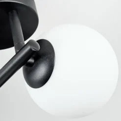 hofstein Chehalis Plafonnier, Boule lumineuse Blanc, 3 lumières