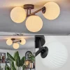 hofstein Chehalis Plafonnier, Boule lumineuse Blanc, 3 lumières