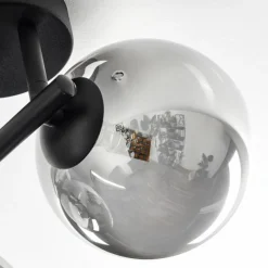 hofstein Chehalis Plafonnier, Boule lumineuse Clair, Fumé, 3 lumières