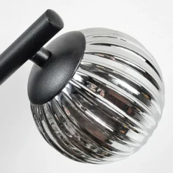 hofstein Chehalis Plafonnier, Boule lumineuse Fumé, 3 lumières