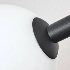 hofstein Chehalis Plafonnier, Boule lumineuse Blanc, 8 lumières