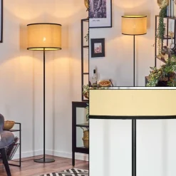 hofstein Chellas Lampadaire beige, 1 lumière