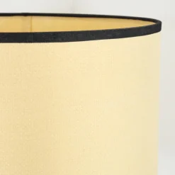 Luminaires Scandinaves-hofstein Chellas Lampadaire Brun, Écru, Noir, 1 lumière