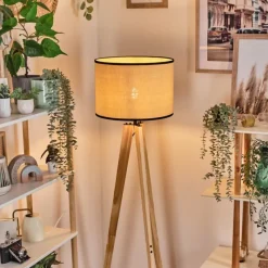 Luminaires Scandinaves-hofstein Chellas Lampadaire Écru, 1 lumière