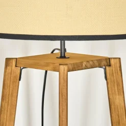 Lampes En Tissu-hofstein Chellas Lampadaire Écru, 1 lumière