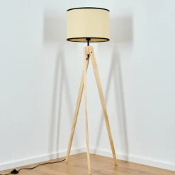 Luminaires Scandinaves-hofstein Chellas Lampadaire Écru, 1 lumière