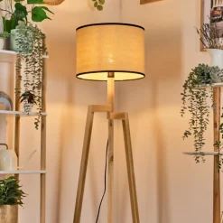 Luminaires Scandinaves-hofstein Chellas Lampadaire Écru, 1 lumière
