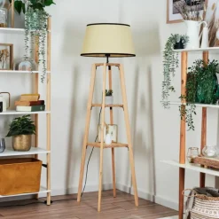 hofstein Chellas Lampadaire Écru, 1 lumière