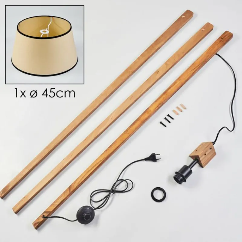 Luminaires Scandinaves-hofstein Chellas Lampadaire Écru, 1 lumière