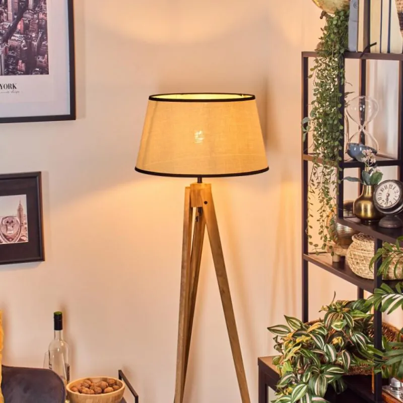 Luminaires Scandinaves-hofstein Chellas Lampadaire Écru, 1 lumière