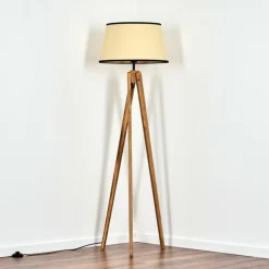 Luminaires Scandinaves-hofstein Chellas Lampadaire Écru, 1 lumière