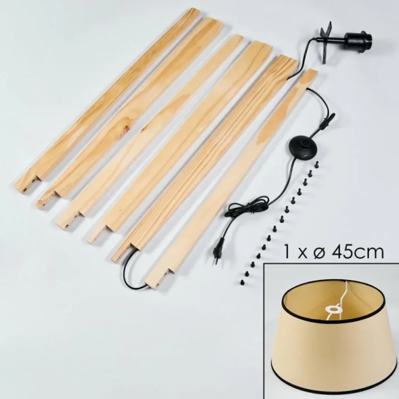 Luminaires Scandinaves-hofstein Chellas Lampadaire Écru, 1 lumière