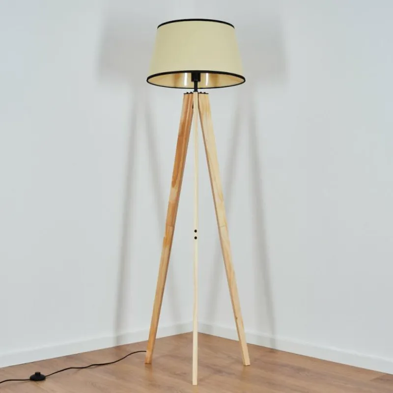 Luminaires Scandinaves-hofstein Chellas Lampadaire Écru, 1 lumière