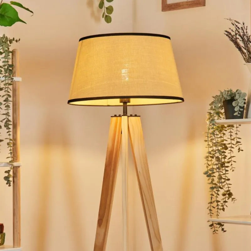 Luminaires Scandinaves-hofstein Chellas Lampadaire Écru, 1 lumière