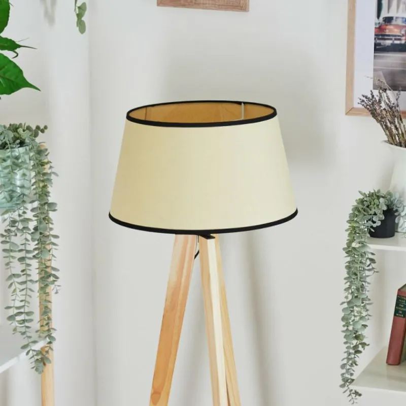 Luminaires Scandinaves-hofstein Chellas Lampadaire Écru, 1 lumière