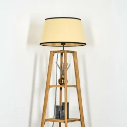 Luminaires Scandinaves-hofstein Chellas Lampadaire Écru, 1 lumière
