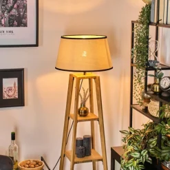 Luminaires Scandinaves-hofstein Chellas Lampadaire Écru, 1 lumière