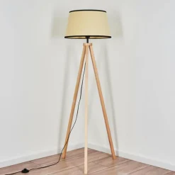 Luminaires Scandinaves-hofstein Chellas Lampadaire Écru, 1 lumière