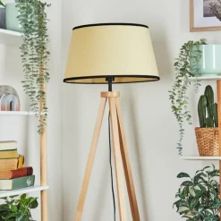 Luminaires Scandinaves-hofstein Chellas Lampadaire Écru, 1 lumière
