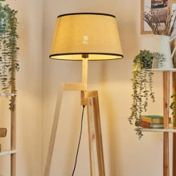 Luminaires Scandinaves-hofstein Chellas Lampadaire Écru, 1 lumière