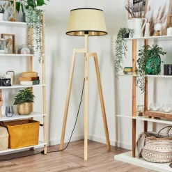 Luminaires Scandinaves-hofstein Chellas Lampadaire Écru, 1 lumière