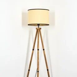 Luminaires Scandinaves-hofstein Chellas Lampadaire Écru, 1 lumière