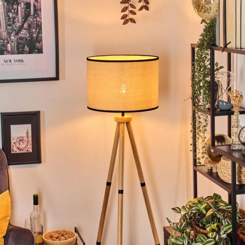 Luminaires Scandinaves-hofstein Chellas Lampadaire Écru, 1 lumière