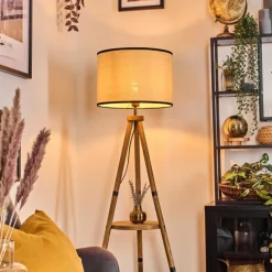 Luminaires Scandinaves-hofstein Chellas Lampadaire Écru, 1 lumière