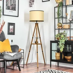 Luminaires Scandinaves-hofstein Chellas Lampadaire Écru, 1 lumière