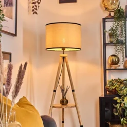 Luminaires Scandinaves-hofstein Chellas Lampadaire Écru, 1 lumière