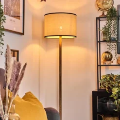 Luminaires Scandinaves-hofstein Chellas Lampadaire Écru, 1 lumière