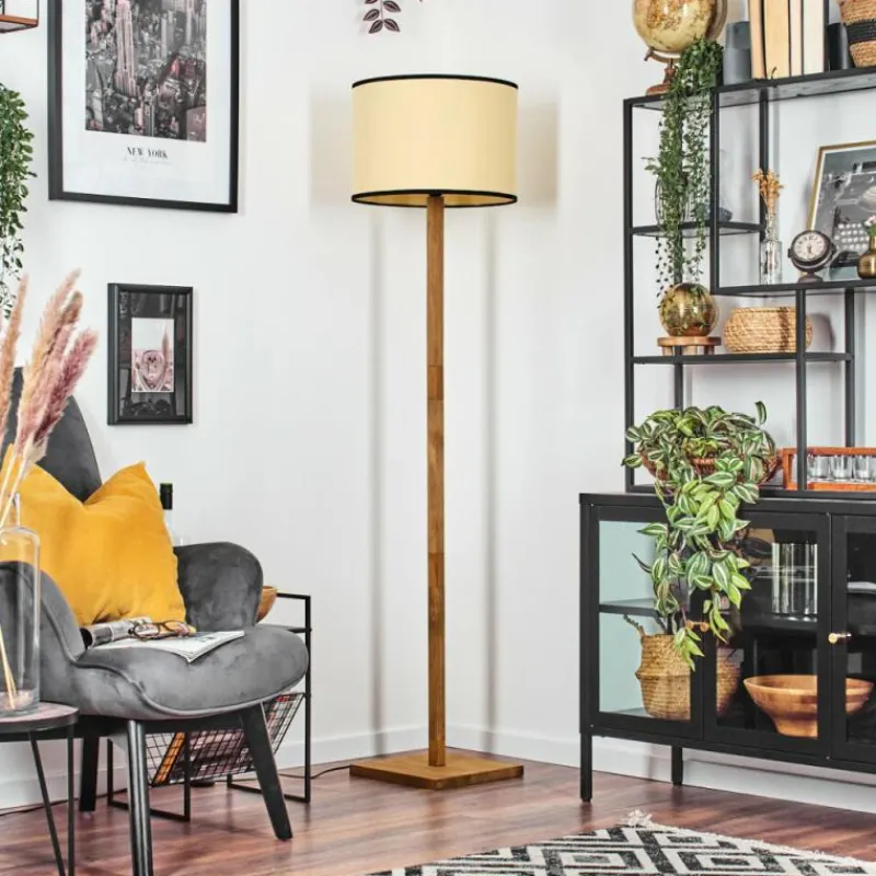 Luminaires Scandinaves-hofstein Chellas Lampadaire Écru, 1 lumière