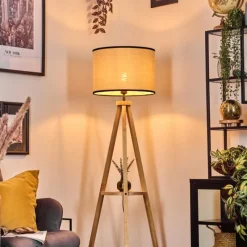 Luminaires Scandinaves-hofstein Chellas Lampadaire Écru, 1 lumière