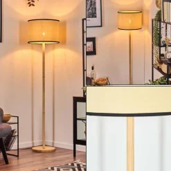 Luminaires Scandinaves-hofstein Chellas Lampadaire Écru, 1 lumière