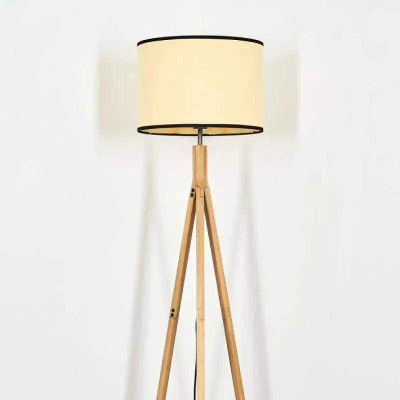 Luminaires Scandinaves-hofstein Chellas Lampadaire Écru, 1 lumière